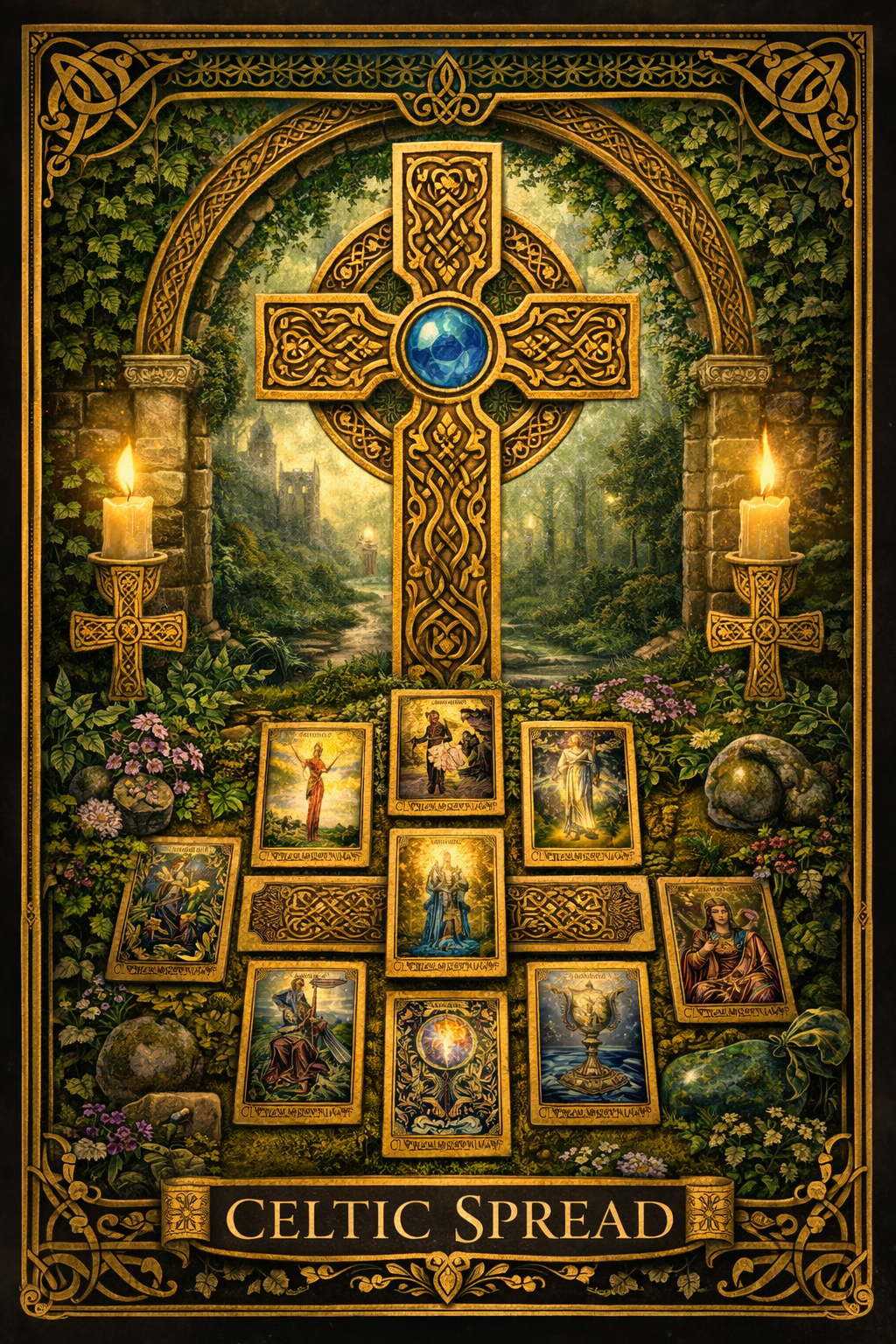 Celtic Cross Spread – 60 Minutes